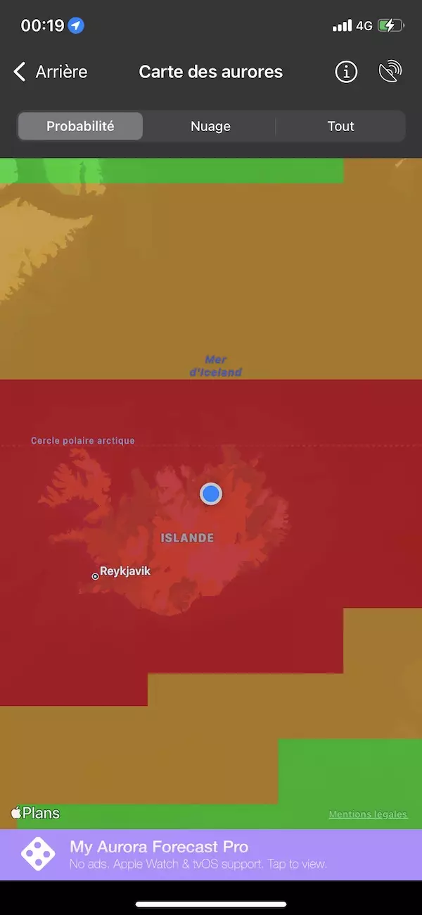 L'Islande au cœur de la zone aurorale pour une observation optimale