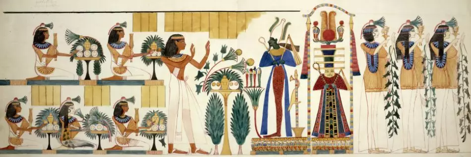 Fresque de l'Égypte ancienne