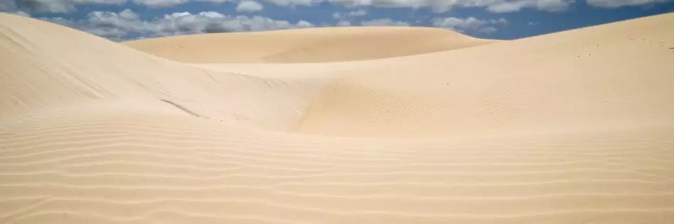 Désert de Vienna sur l'île de Boa Vista, Cap-Vert
