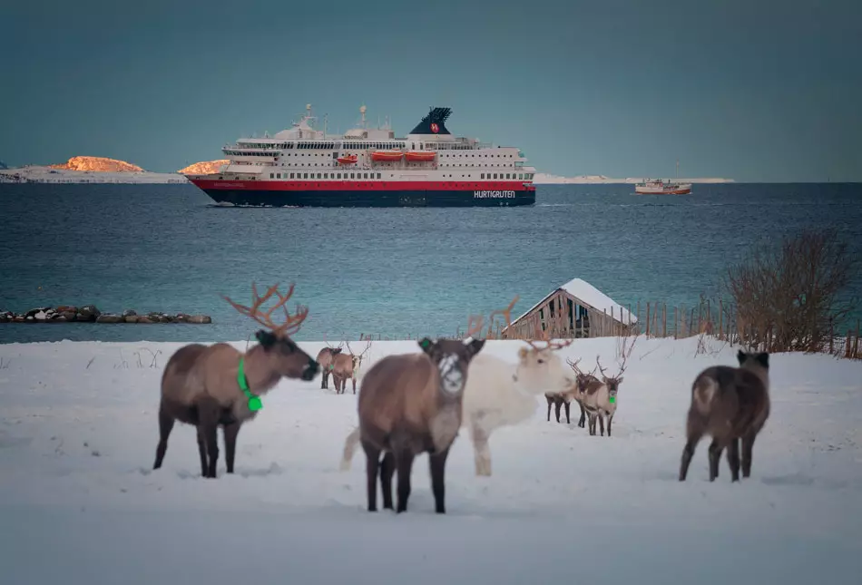Hurtigruten offre à ses passagers des paysages insoupçonnés