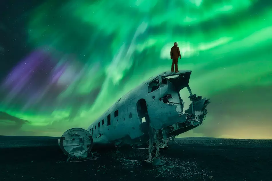 Et pendant ce temps-là à Solheimasandur en Islande