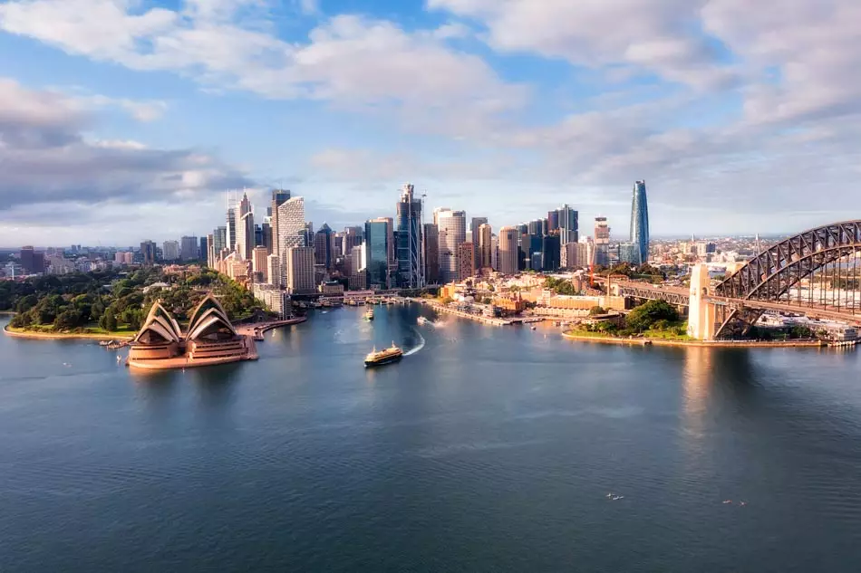 Bateau de croisière à Sydney en Australie