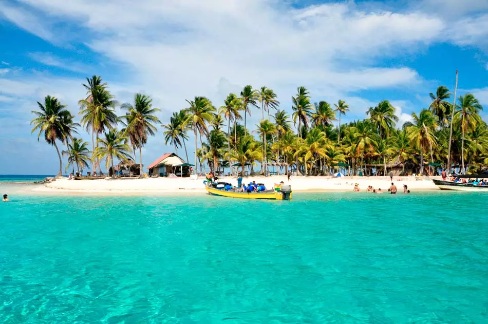 Île paradisiaque au Panama