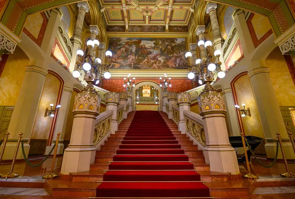Hall de la deuxième plus grande salle de concert de Budapest, Vigado