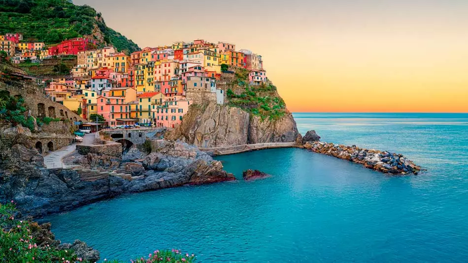 Les Cinque Terre sur la côte italienne