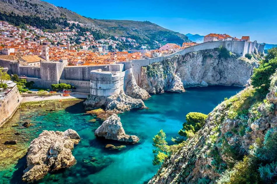 Sublime Dubrovnik en Croatie (mer Adriatique / mer Méditerranée)