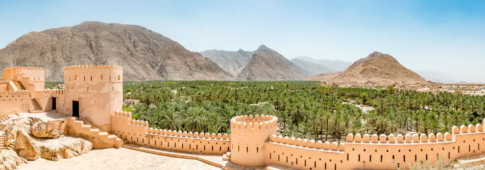 Fort Nakhal à Oman
