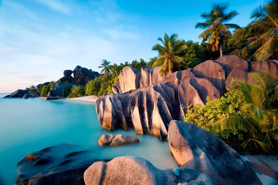 Un paysage paradisiaque des Seychelles