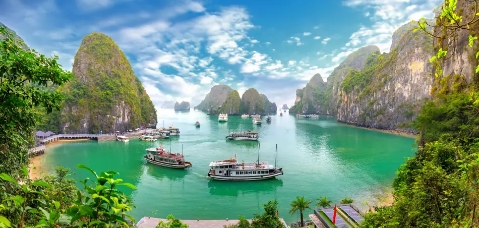 La sublime Baie d'Halong au Vietnam