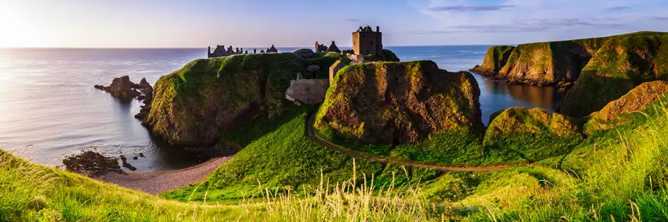 Beautés des côtes de l'Écosse