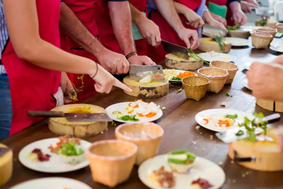 Un cours de cuisine avec les traditionnels plats thaïlandais