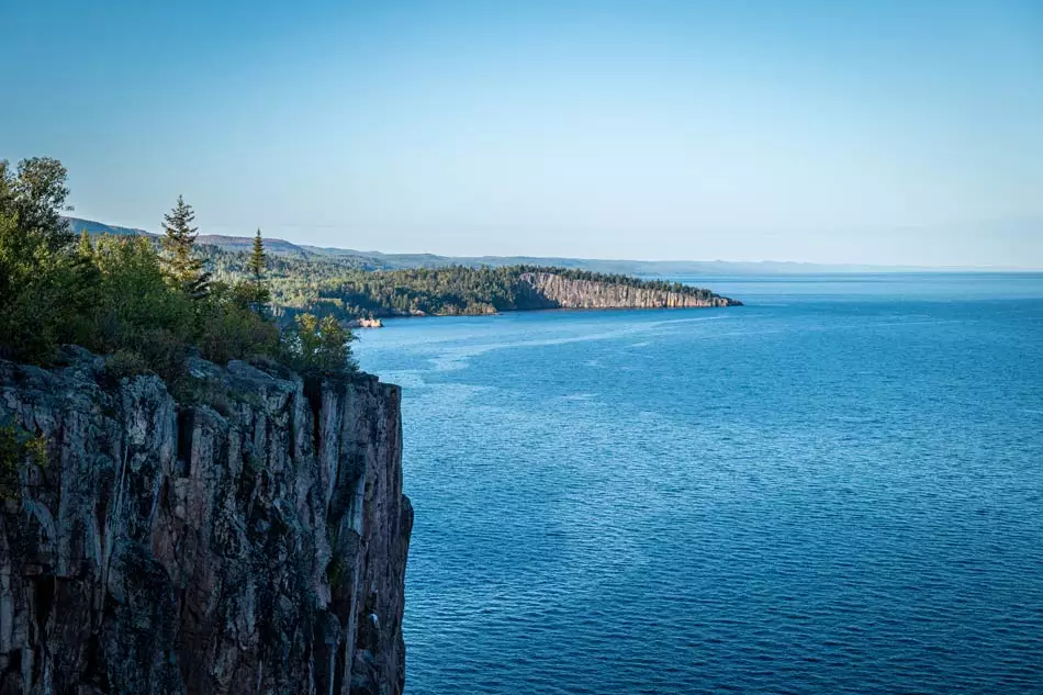 Le Lac Supérieur vue d'en haut