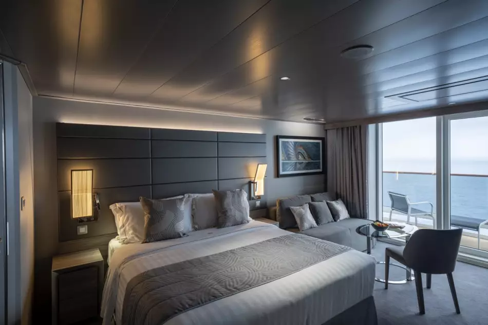 Cabine double sur le World Europa