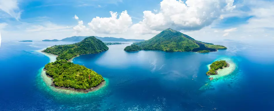 Pulau Gunung, Indonésie