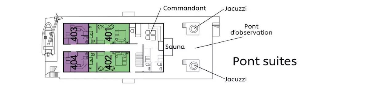 Plan Pont Suites