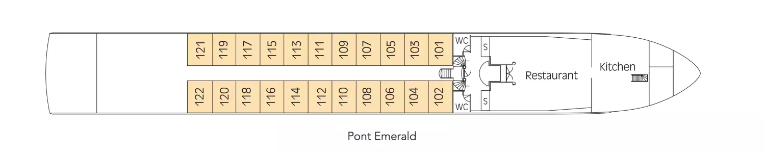 Plan Pont Emerald