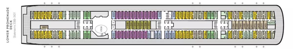 Plan Lower Promenade Deck