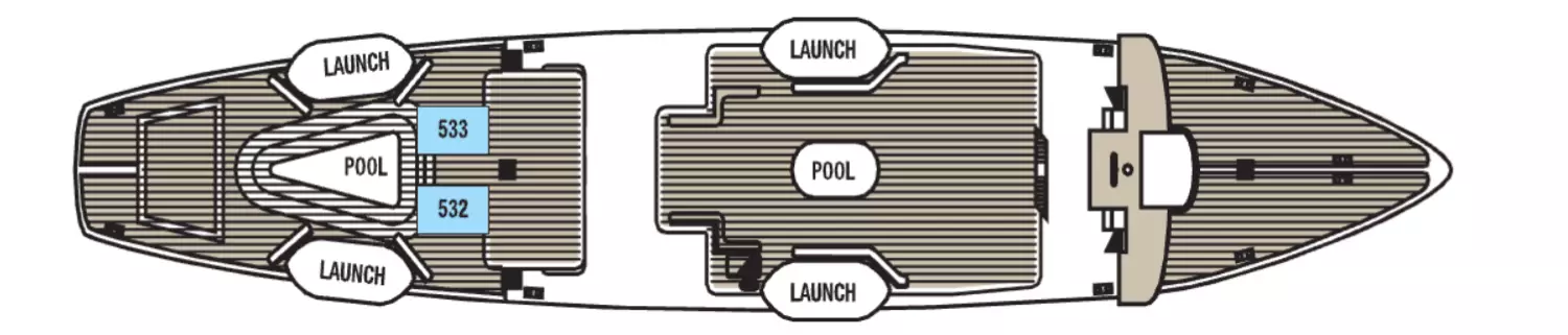 Plan Sun Deck