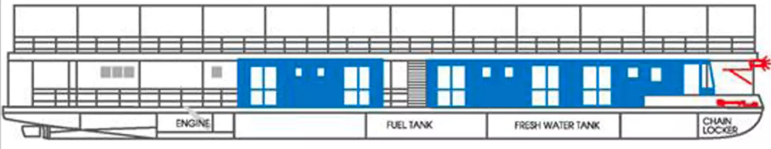 Plan Vue transversale