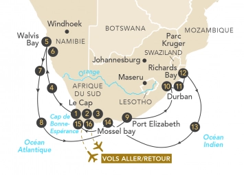 Itinéraire Envoûtante Afrique du Sud, Insolite Namibie