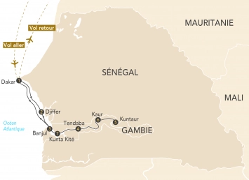 Itinéraire Sénégal, Gambie : Rencontres sur le fleuve et la côte souriante