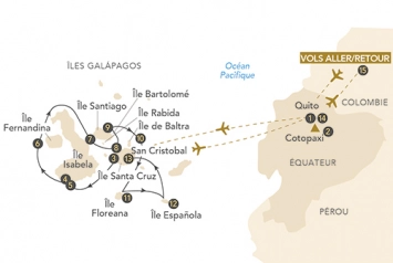 Itinéraire Îles Galápagos : cap sur le paradis terrestre