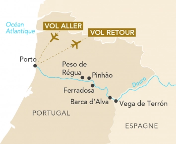 Itinéraire Croisière Musicale sur le Douro (Portugal)