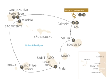 Itinéraire Cap-Vert, à la croisée des cultures et des continents