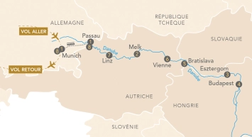 Itinéraire Croisière sur le Danube : au fil des jardins avec Rustica