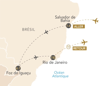 Itinéraire De l’or noir de Bahia aux confettis de Rio : immersion dans un Brésil en fête