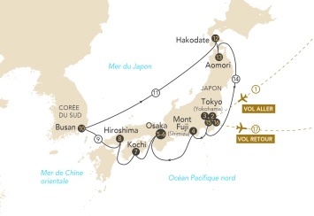 Itinéraire Sur la mer des traditions, une odyssée japonaise