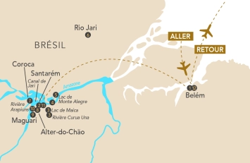 Itinéraire L’Amazonie révélée : aventure fluviale le long de l’Amazone et de ses affluents