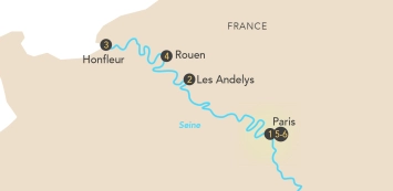 Itinéraire Sur les pas de Monet : Au rythme de l’eau et de la lumière