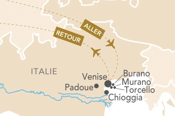 Itinéraire Venise et sa lagune au fil de la musique