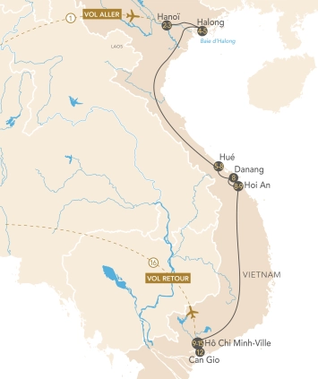 Itinéraire Vietnam : circuit anniversaire des 50 ans de la réunification