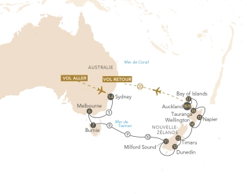 Itinéraire Trésors maori : Nouvelle-Zélande & Australie