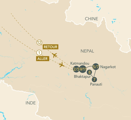 Itinéraire Circuit au Népal au cœur de l’Himalaya