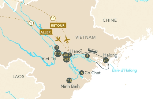 Itinéraire Fleuve Rouge : l'âme du Vietnam en croisière avec Franck Ferrand