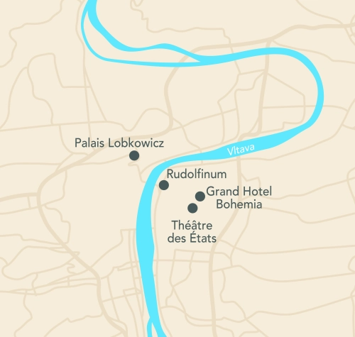 Itinéraire Réveillon à Prague