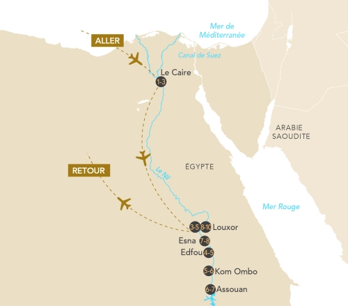 Itinéraire Trésors d'Égypte & Grand Musée du Caire avec Pascal Boniface