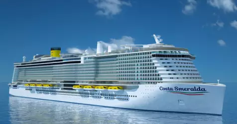 Début de la construction du Costa Smeralda