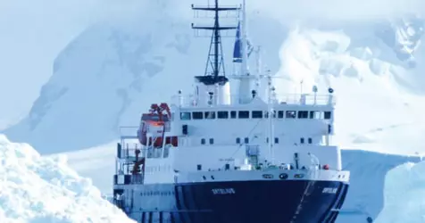 Ortélius : le brise-glace reconverti en navire de croisière