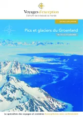 Pics et glaciers du Groenland