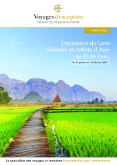 Les joyaux du Laos : Sérénité et reflets d'Asie au fil de l'eau