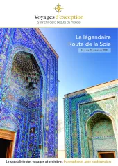 Légendaire Route de la Soie à bord de l’Orient Silk Road Express