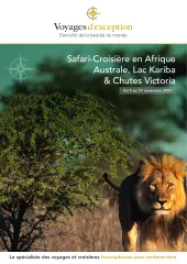 Croisière & Safari en Afrique Australe, Lac Kariba & Chutes Victoria (2023)