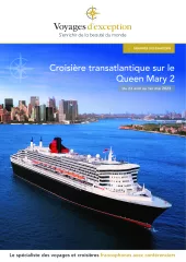 Croisière transatlantique sur le Queen Mary 2 (avril 2023)
