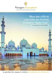 Croisière les joyaux des Émirats, le rêve des mille et une nuits