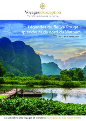 Croisière sur le Fleuve Rouge : beautés du Nord du Vietnam