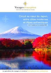 Circuit au cœur du Japon, entre côtes modernes et Alpes authentiques